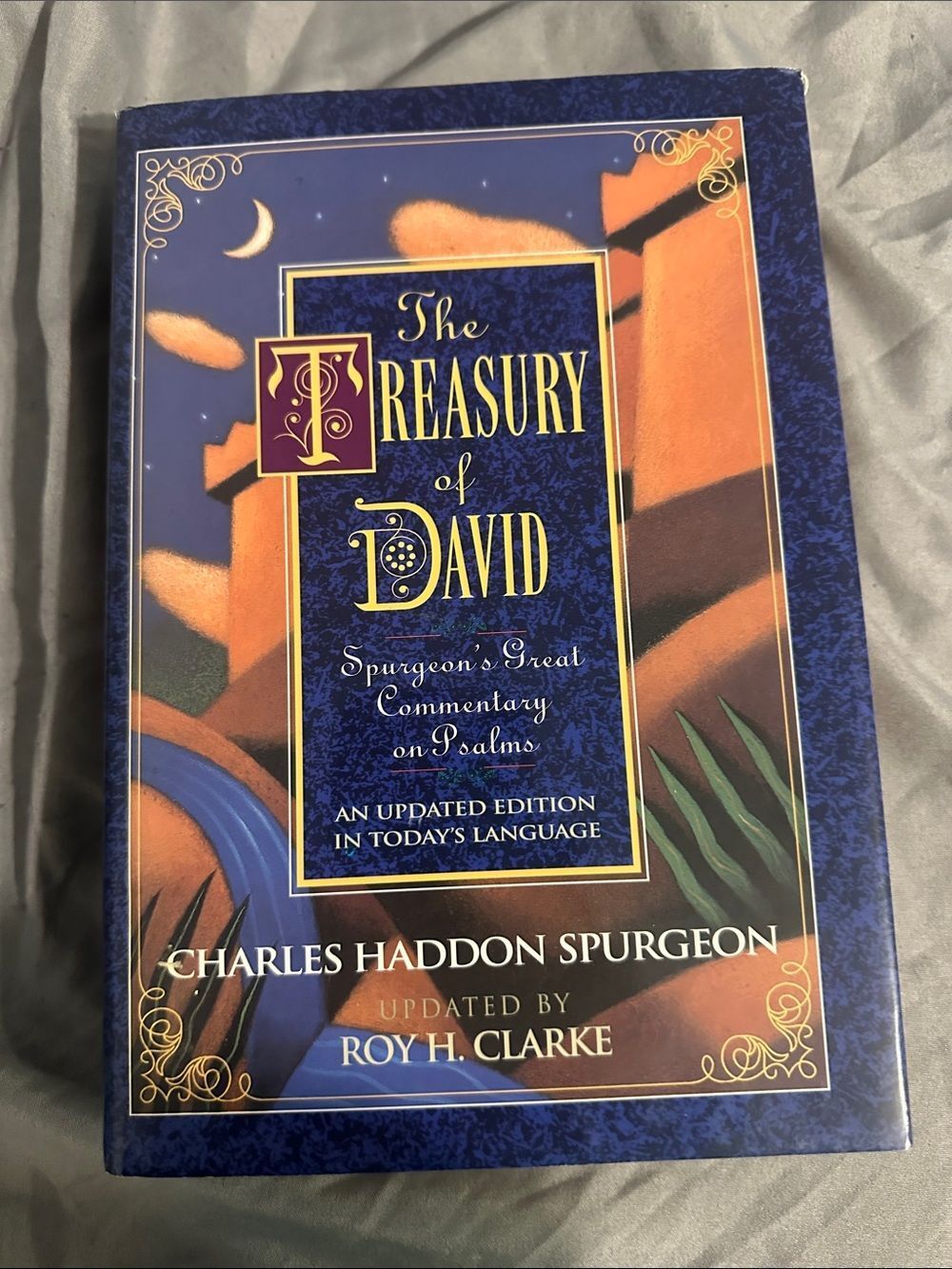 The Treasury of David by Charles Haddon Spurgeon — Blue Edition